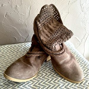Brown booties